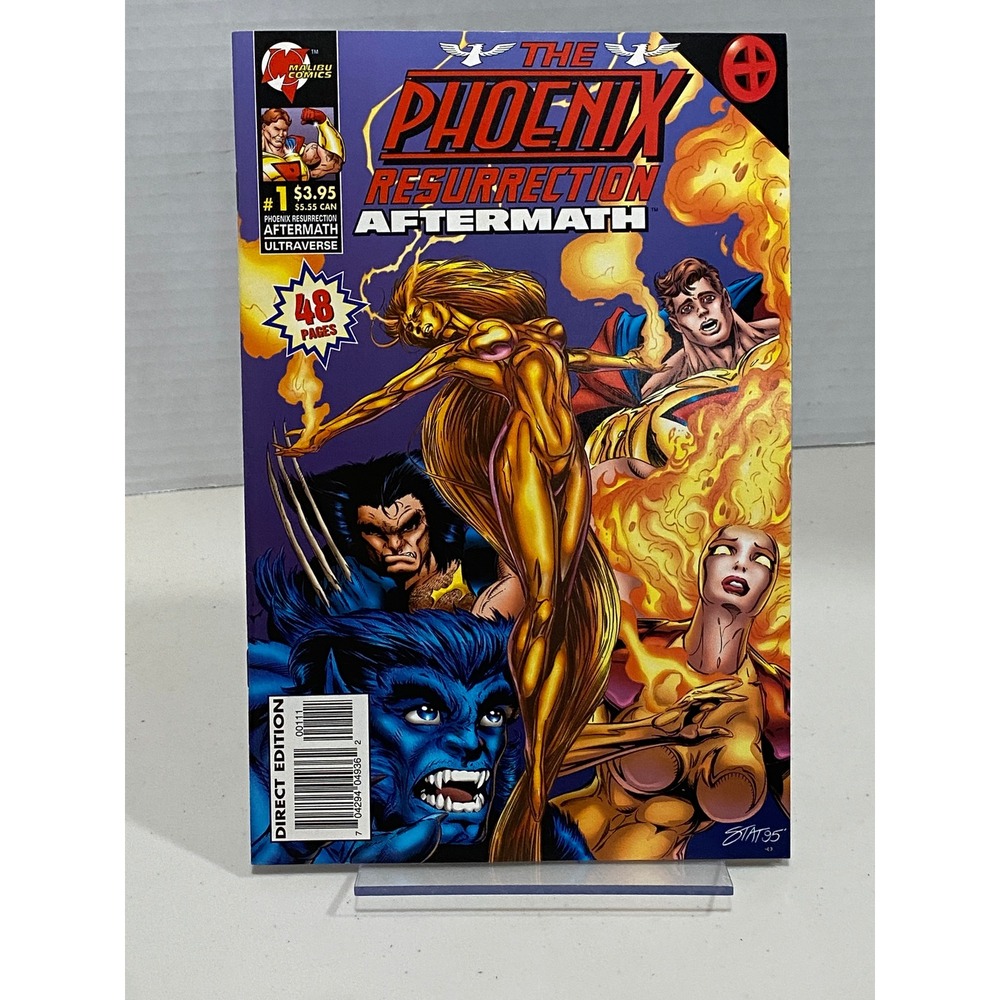 Malibu Comic Phoenix Resurrection Aftermath #1 Ultraverse Multicolor Excellent
